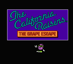 California Raisins - The Grape Escape (U) (Proto-1) [T-Rus uBAH009 (06.07.2018)]-video